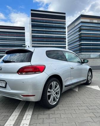 Volkswagen Scirocco cena 33900 przebieg: 240000, rok produkcji 2009 z Mikołów małe 191